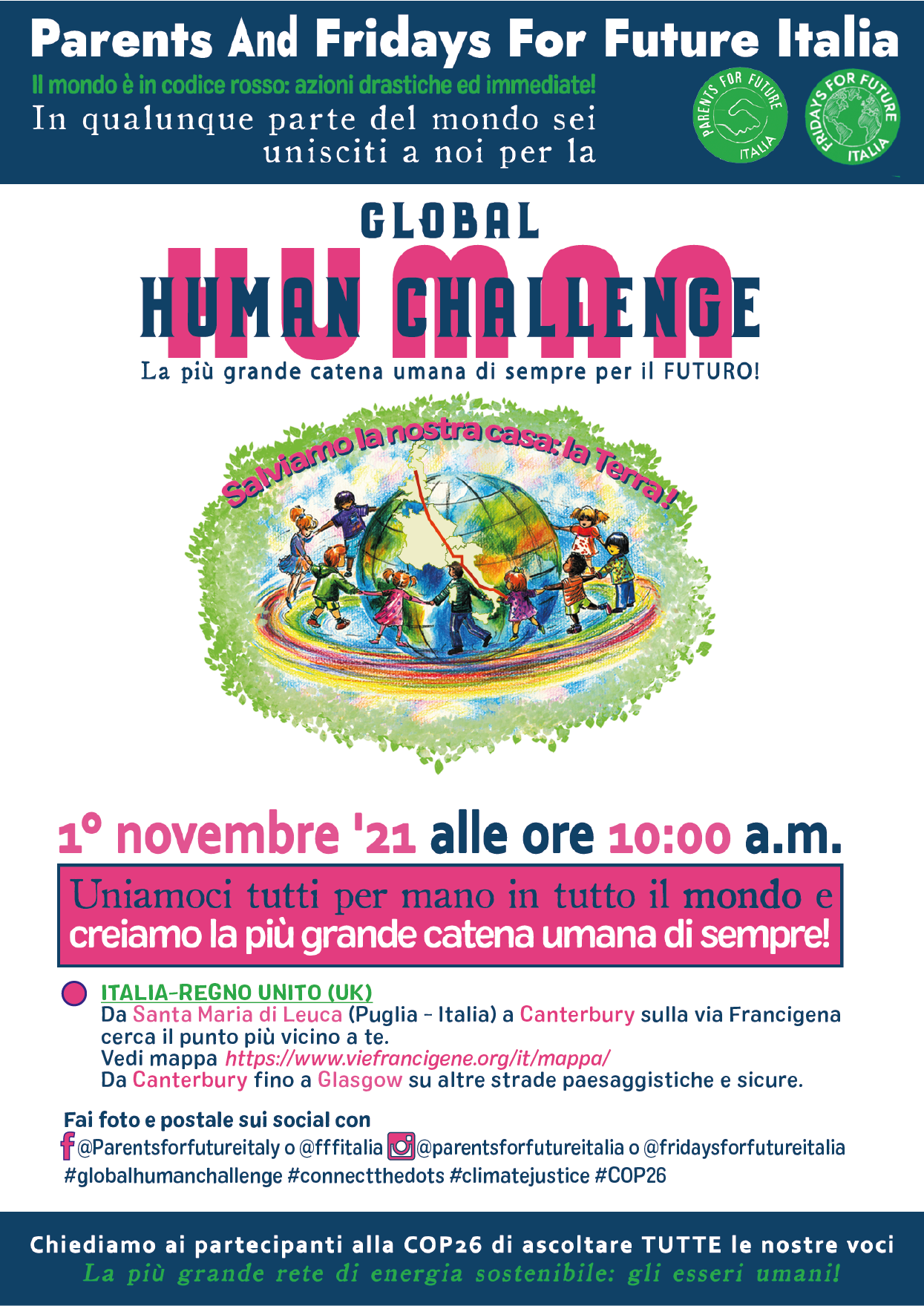 Human challenge Italia