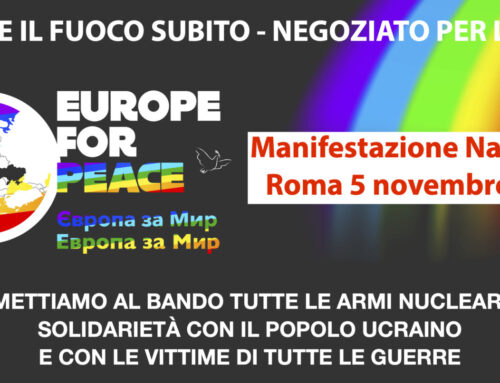 Parents For Future alla manifestazione nazionale a Roma il 5 novembre